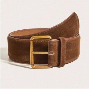 Anthropologie style brown leather belt ?❤️ Anthropologie Leather Brown Belts for Women for sale | eBay main image 3